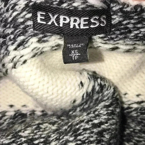 Express Open Front Sweater Cardigan Size M - Picture 5 of 6